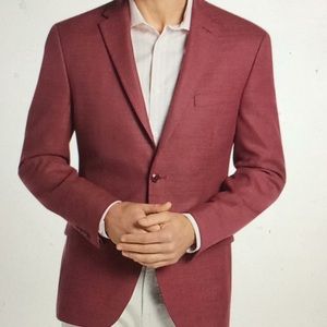 Tommy Hilfiger Red Modern Fit Sport Coat